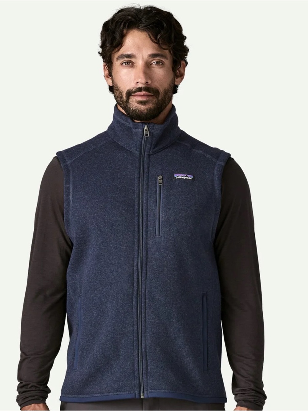 Patagonia Men's Better Sweater® Fleece Vest Navy Blue S